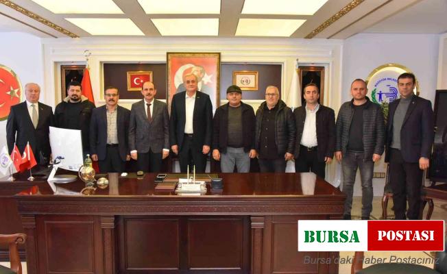 Şoförler ve Otomobilciler Esnaf Odası’ndan Başkan Bakkalcıoğlu’na ziyaret