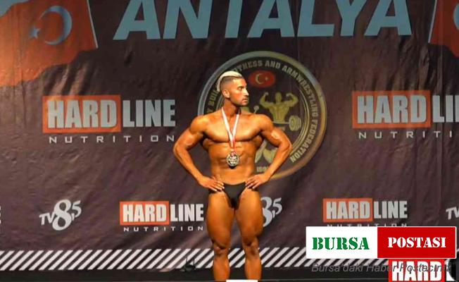 Söke’nin Vücut Geliştirme dalında ilk Türkiye Şampiyonu Alper Eğrikanat oldu