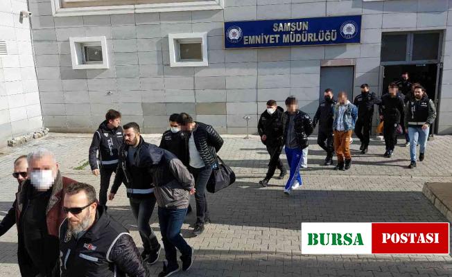Suç örgütü operasyonunda gözaltına alınan 15 kişi daha adliyeye sevk edildi