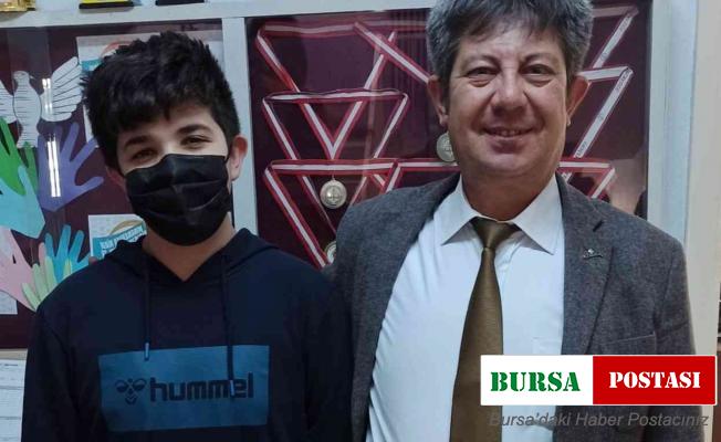 Şuhutlu 8. sınıf öğrencisi gururlandırdı