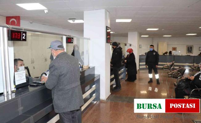 Tahsilat vezneleri 3 ayrı noktada