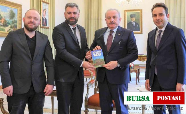 TBMM Başkanı Mustafa Şentop’a “Kütahya 1413: Hekim Sinan’ın Tedavisi” eseri