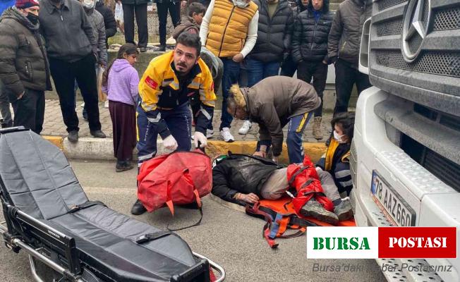 Tırın çarptığı yaşlı adam hayatını kaybetti