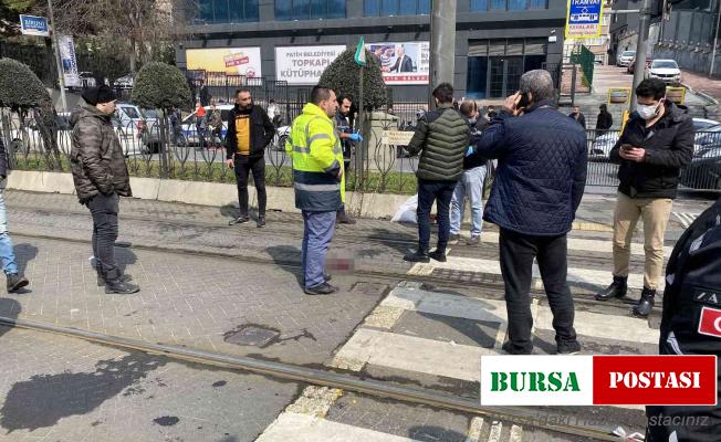 Tramvayın önüne atlayan kişi hayatını kaybetti