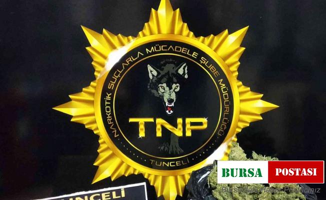 Tunceli’de uyuşturucu operasyonu: 3 gözaltı