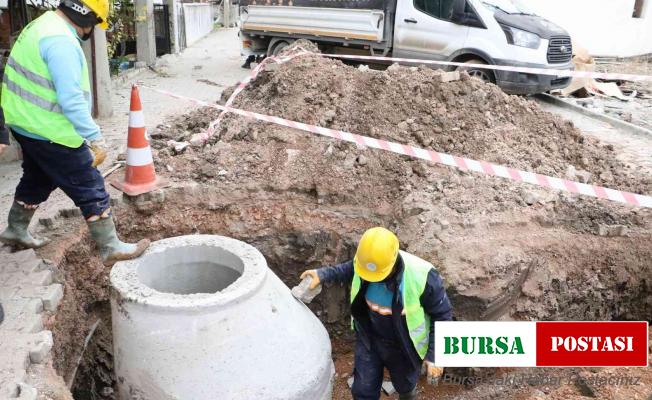Turgutalp Mahallesi’nin kanalizasyon sorunu çözülüyor