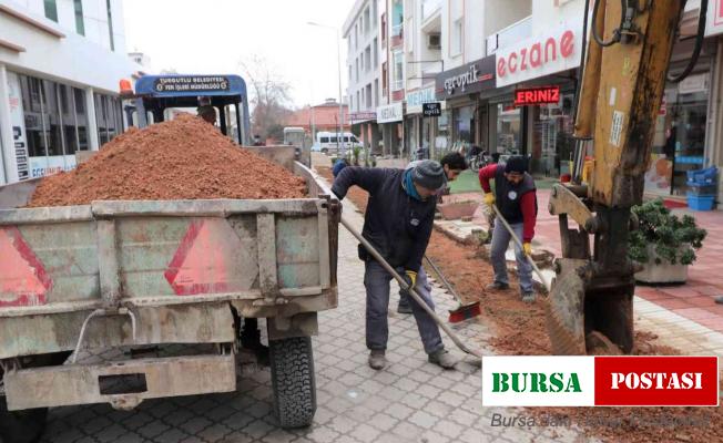 Turgutlu Belediyesi ekiplerinden yoğun çalışma