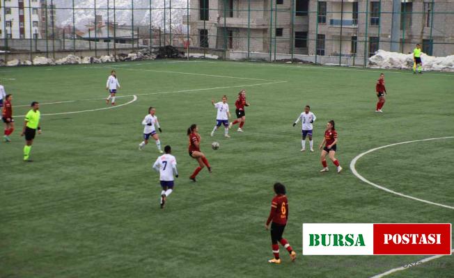 Turkcell Kadın Futbol Süper Ligi: Hakkarigücü: 1 – Galatasaray: 0