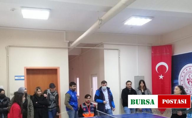 Türkeli MYO’dan masa tenisi turnuvası