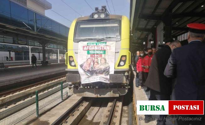 Türkiye’den Afganistan’a yardım götüren İyilik Treni’nin dördüncüsü yola çıktı