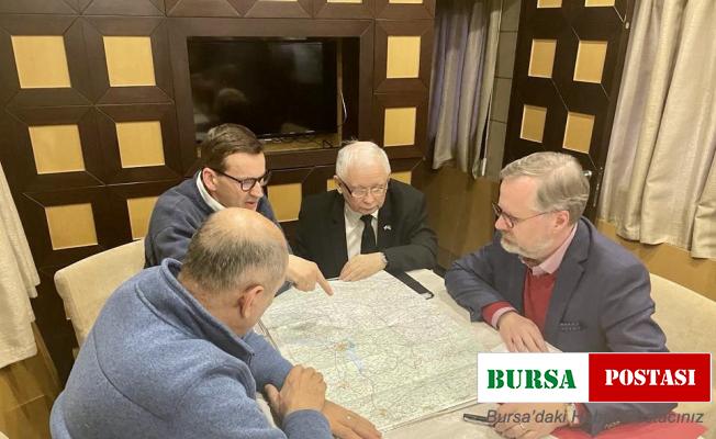 Ukrayna Devlet Başkanı Zelenskiy, Çekya, Slovenya ve Polonya Başbakanları ile görüştü