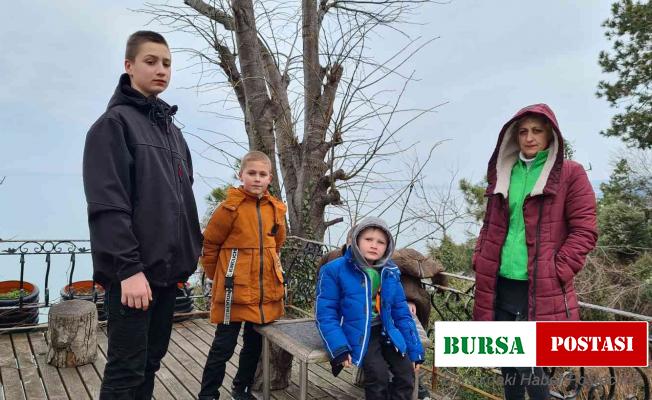 Ukraynalı ailenin imdadına Zonguldaklı iş adamı yetişti