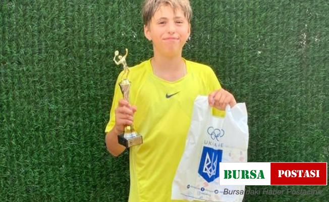 Ukraynalı tenisçiye Adana’dan destek