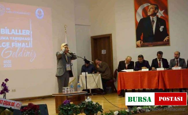 Ulviye Kır İHO ezan okuma yarışmasında bölge birincisi oldu