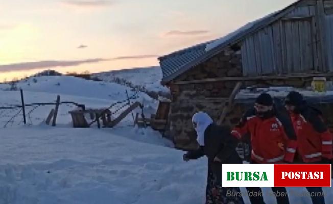UMKE, yüksek tansiyon hastası kadın için seferber oldu