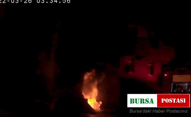 Ümraniye’de doğal gaz kutusunda korkutan patlama