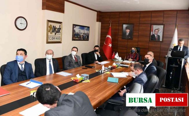 Uşak’ta Kuraklık Eylem Planı ve Su Yönetimi toplantısı yapıldı