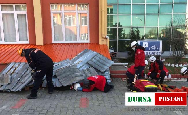 Uzunköprü’de afet tatbikatı gerçekleştirildi