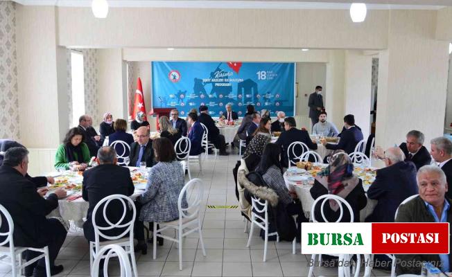 Vali Akın, şehit aileleriyle buluştu