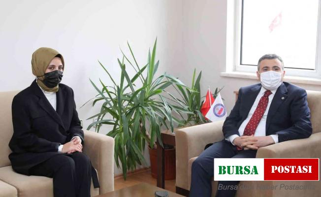 Vali Atay, Kaymakam Bayguş ile bir araya geldi