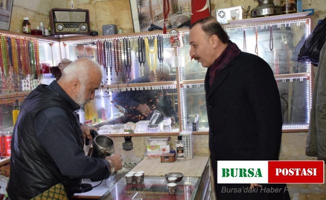 Vali Erin haftaya esnaf ziyaretiyle başladı