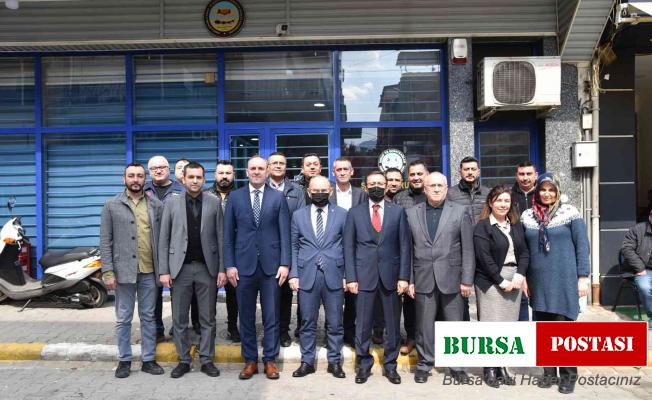 Vali Karadeniz, Alaşehir’de borsa ve oda başkanları ile buluştu