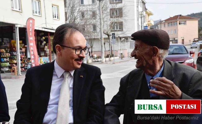 Vali Kızılkaya’nın halkla samimi sohbeti fotoğraf karelerine yansıdı