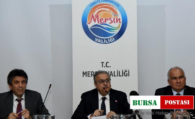 Vali Su, Erdemli’de muhtarlarla buluştu
