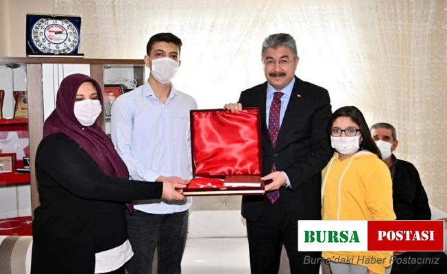 Vali Yılmaz: “Kapımız, gönlümüz şehitlerimizin ailelerine her daim açık”