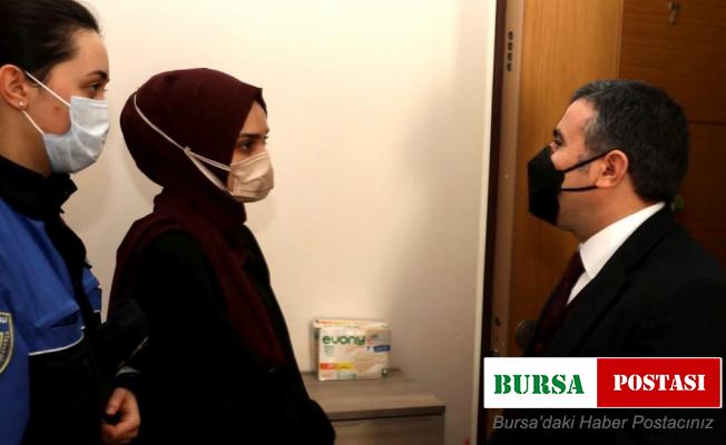 Validen Şehit kızına taziye ziyareti