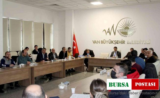 Van Büyükşehir Belediyesi UKOME toplantısı yapıldı