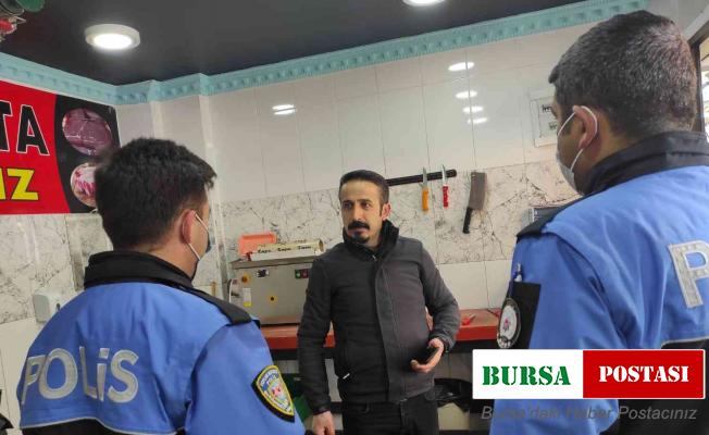 Van polisinden bilgilendirme çalışması