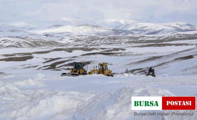 Van’da 216 yerleşim yerinin yolu ulaşıma kapandı