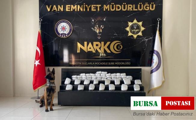 Van’da 87 kilo uyuşturucu ve 27 bin adet sentetik ecza ele geçirildi