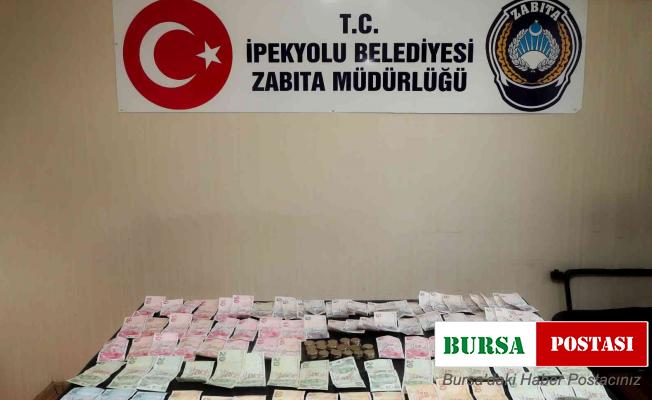 Van’da dilencinin üzerinden bin 738 TL çıktı