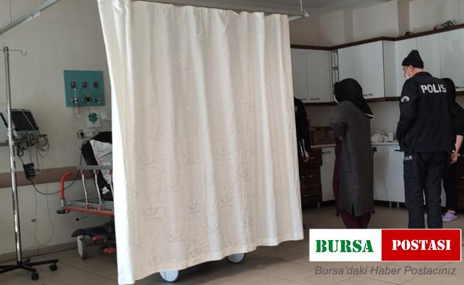 Yakmak istediği soba parlayınca hastanelik oldu