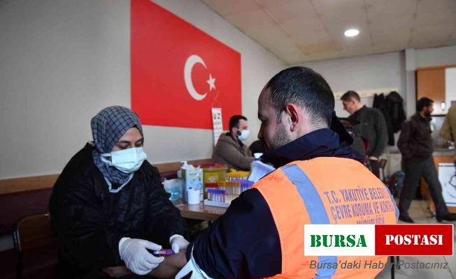Yakutiye Belediyesi, personellerine sağlık taraması yaptırdı