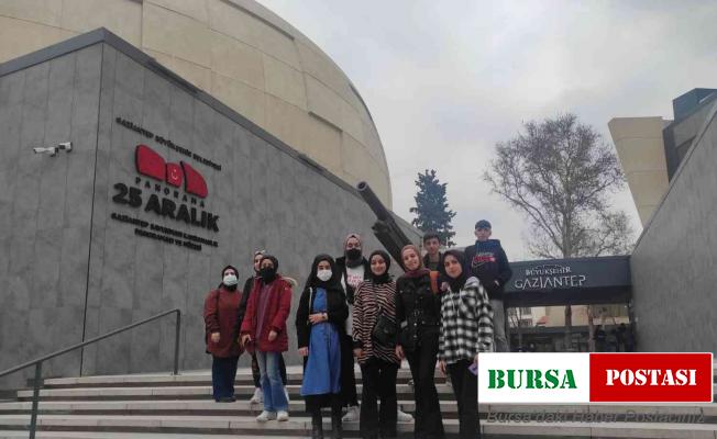 Yazıkonak Belediyesi öğrencileri 25 Aralık Panorama Müzesine götürdü
