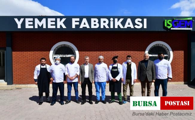 Yeşilyurt Belediyesi yemek fabrikası, nezih ve kaliteli hizmetlerini geliştirip ilerletiyor