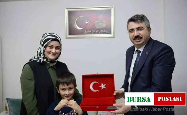 Yıldırım’da şehit aileleri unutulmadı
