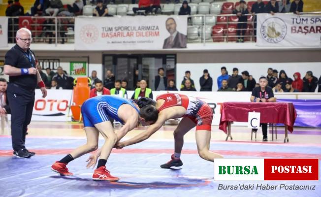 Yıldızlar Serbest Güreş Türkiye Şampiyonası sona erdi