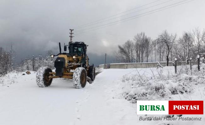 Yoğun kar yağışı 120 köy yolunu ulaşıma kapattı
