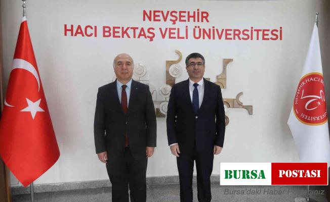 YÖKAK Başkan Kar’dan Rektör  Aktekin’e ziyaret