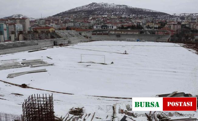 Yozgat Şehir Stadyumu inşaatı yıl sonu tamamlanacak