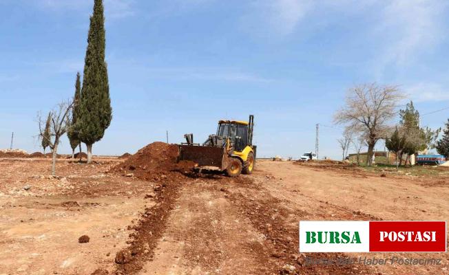 Yukarı Göklü Mahallesinde kent park çalışması