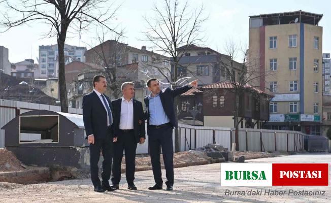 Zağnos Paşa Camisi’nin çevresi bütünleşiyor