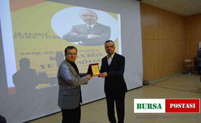 ZBEÜ’de Kur’ân Bize Yeter Söylemi başlıklı konferans gerçekleştirildi