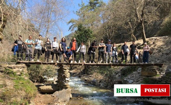 Ziraat Fakültesi öğrencileri doğa yürüyüşü gerçekleştirdi