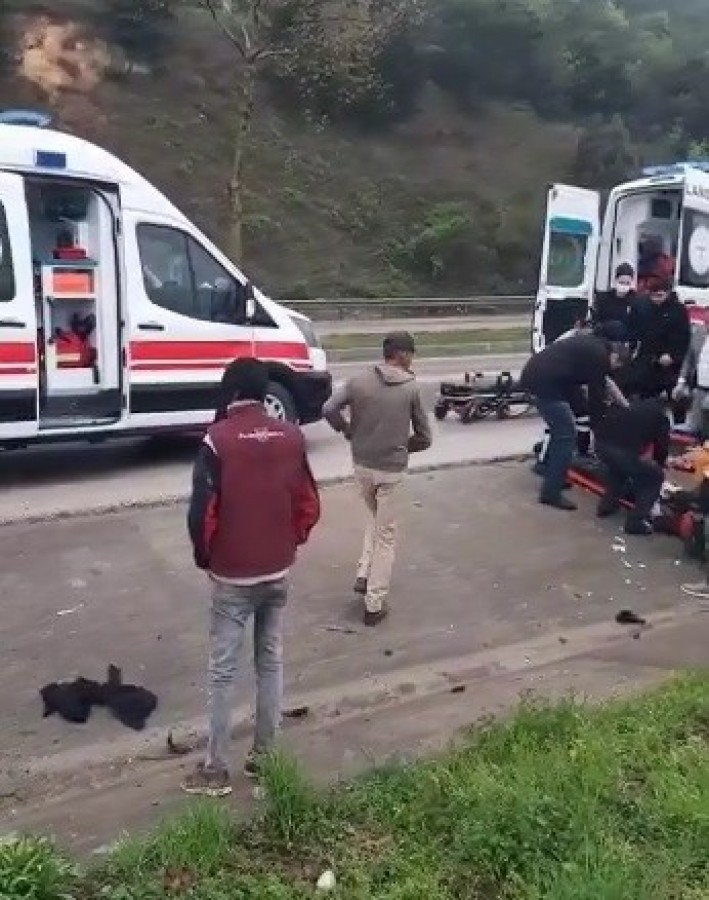 Bursa’da kontrolden çıkan otomobil takla attı: 1 Ölü